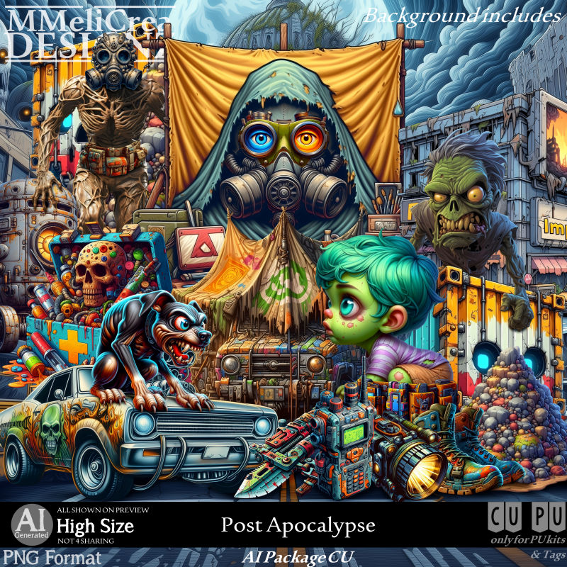 (image for) AI - PACKAGE - CU Post Apocalypse (CU4PU/PNG/PACK)
